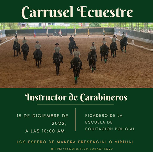 Postal con información del Carrusel