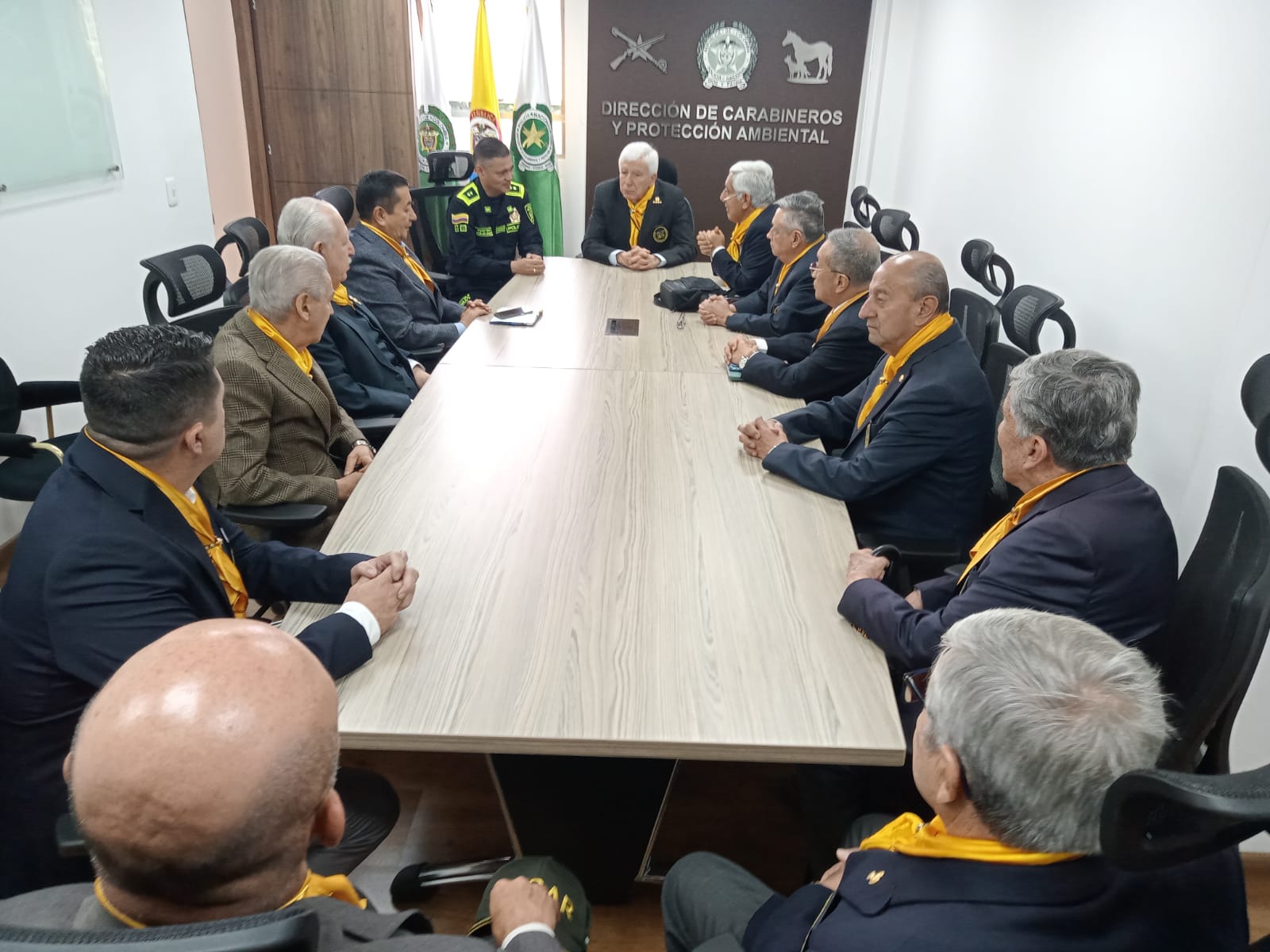 Presentación de GOCAR ante el nuevo Director de Carabineros y Protección Ambiental